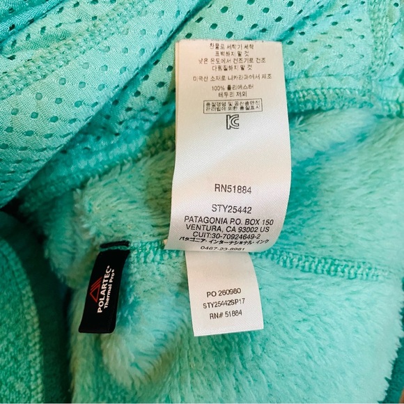 PATAGONIA Re-Tool Snap- T Pullover Fleece Mogul Teal Green size S - Picture 3 of 14